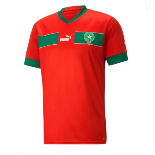 Marokko Replika Hjemmebanetrøje VM 2022 Kortærmet